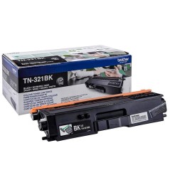 Brother TN 321BK Black Toner - 2500 Pages of Premium Quality Print for Professional Results